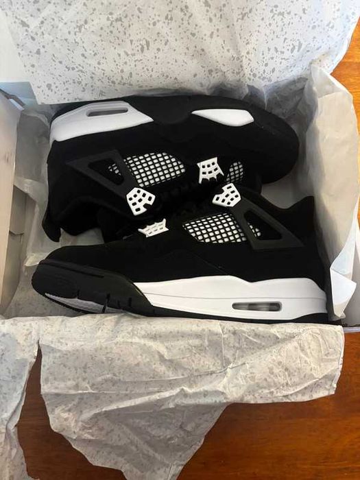 Air Jordan 4 Retro White Thunder r.45