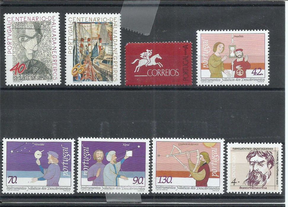 Selos portugueses – Ano de 1993 incompleto, 50 selos