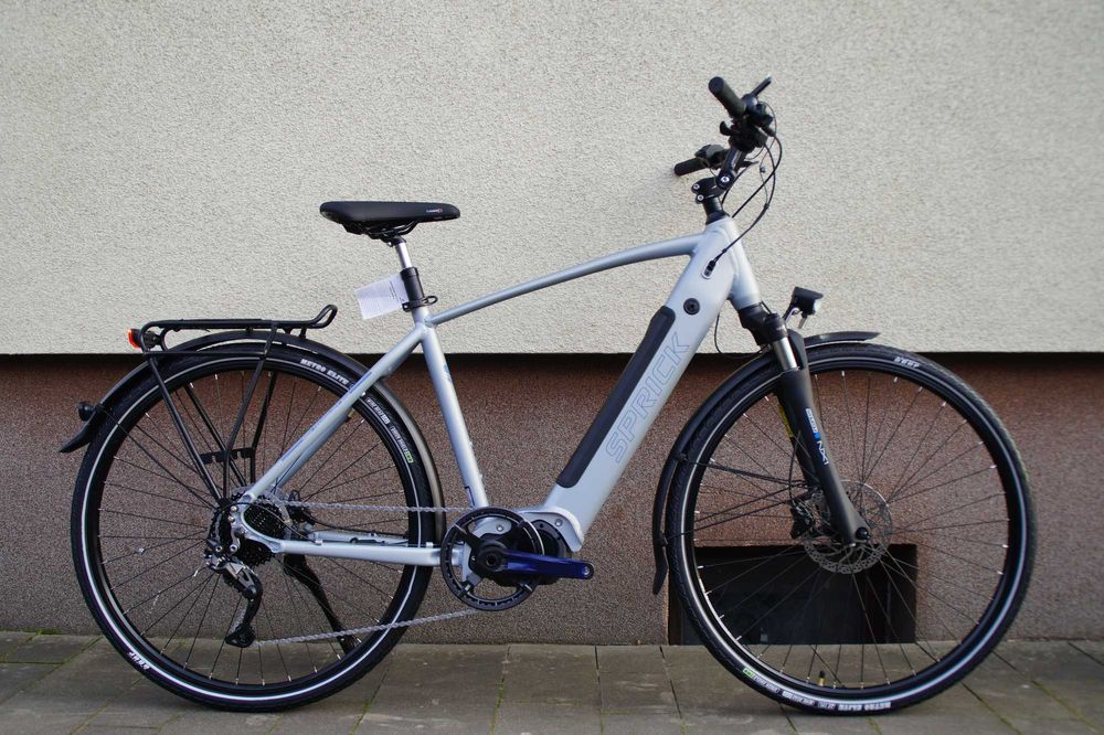 Rower elektryczny napęd centralny Shimano bateria 500 tuba