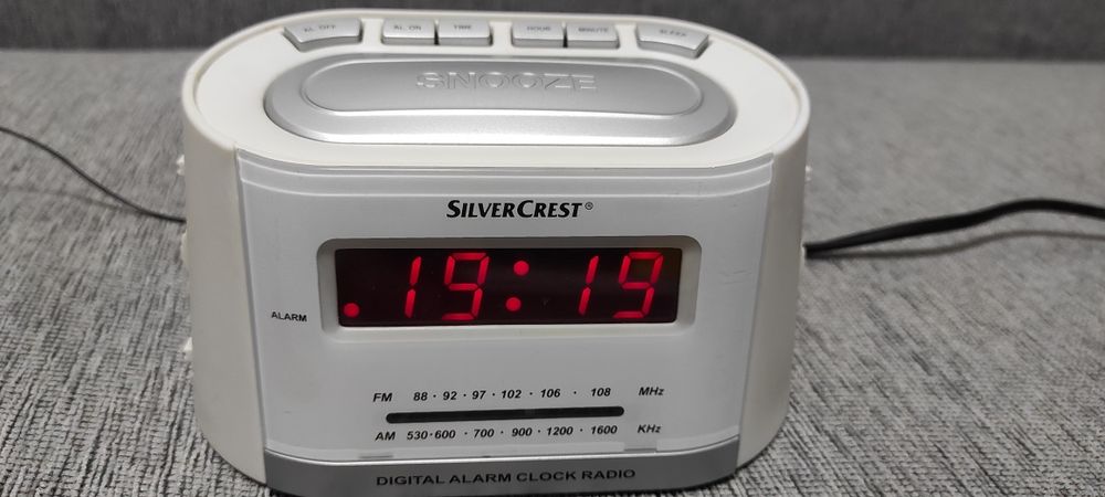 silver crest kh 2188 радіо,будильник,годинник