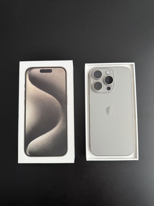 iPhone 15 Pro Natural titanium 128gb 84%