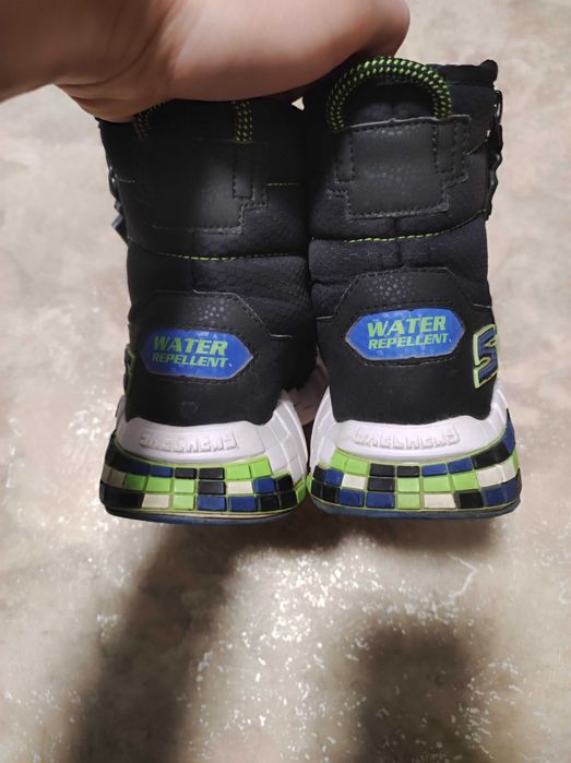 Демисезонные сапоги, ботинки skechers для мальчика 27 раз 18 см стельк
