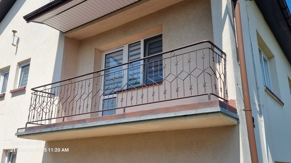 Barierka balkonowa używana