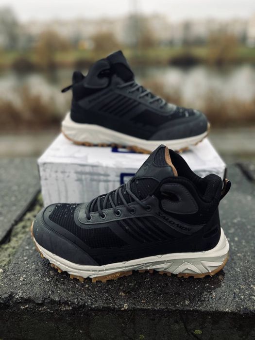 Зимние мужсике кросовки термо  salomon  чоловічі зимові кросівки