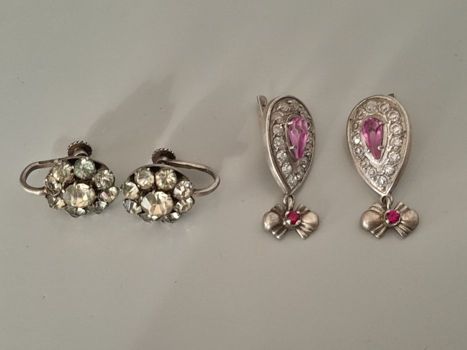 Серьги серебряные