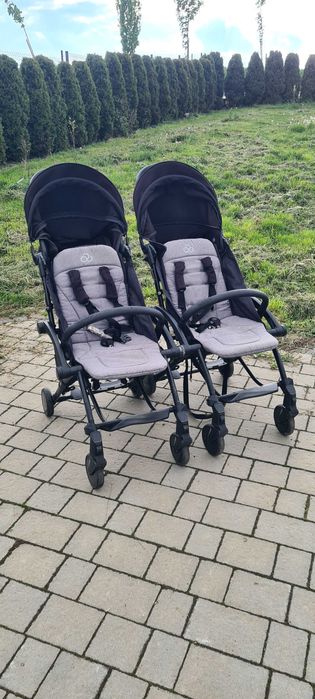 Wózek bliźniaczy na magnes