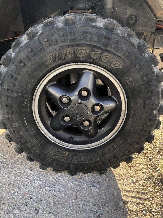 Jantes com pneus  land rover discovery