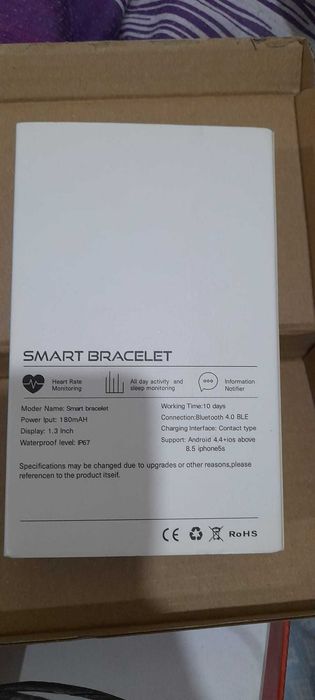 Smart watch bracelet (portes grátis)