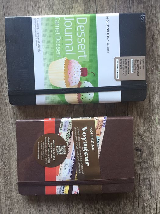 Moleskine Caderno Voyageur + Dessert Journal