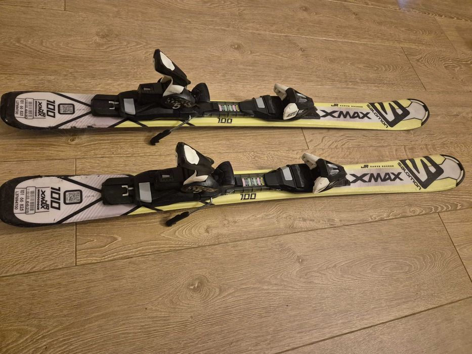Narty dziecięce Salomon XMAX JR CARVE ROCKER 100cm