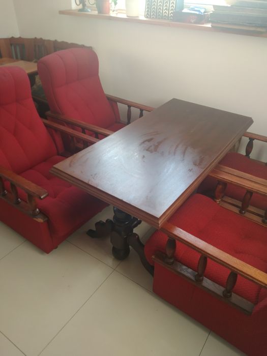 4 fotele robione na zamówienie