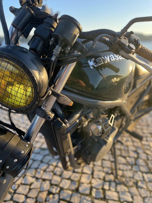 Kawasaki er5 500 Scrambler Cafe Racer