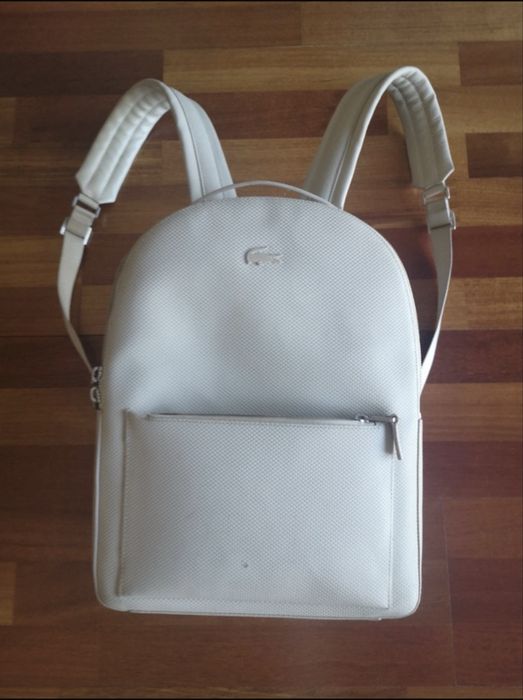 Mochila Piqué de Pele Chantaco da Lacoste