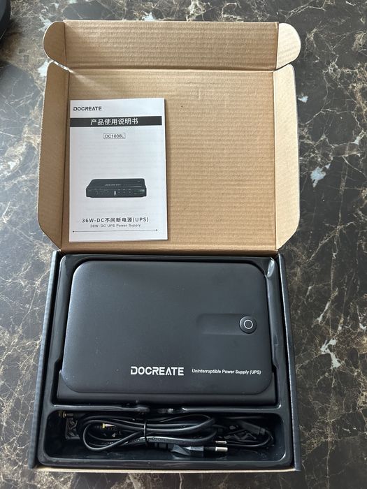 ДБЖ UPS 36w для роутера, з акумуляторами, павербанк для wi-fii