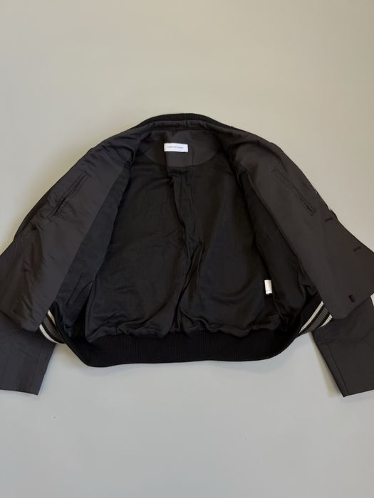 Бомбер Kiko Kostadinov Black Valakas Bomber Size M Issey Miyake Rick