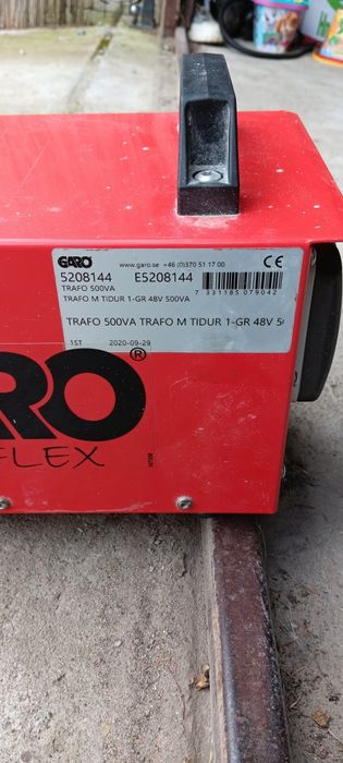 Trasfomator firmy GARO