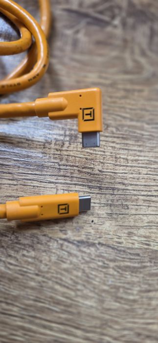 Kabel do tetheringu Tether Tools Pro Optima 10G USB-C/USB Tether Tools TETHER TOOLS KABEL KĄTOWY USB C-USB C 4.6M