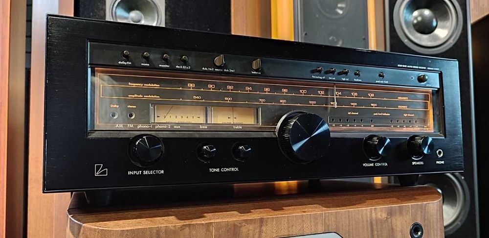 Luxman R-1050 ресивер Old School + wi-fi стрімер AirPlay, Spotify