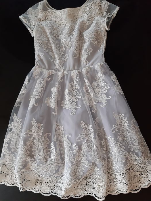 Sukienka elegancka koronka rozm 38