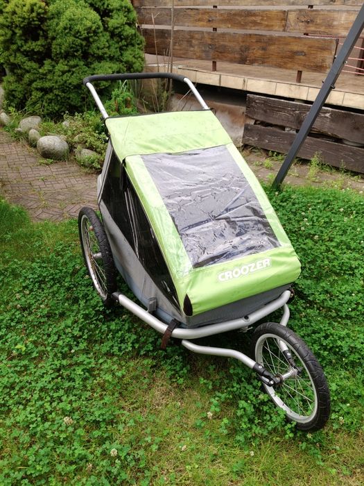 Przyczepka rowerowa, dla dwójki dzieci, croozer kid for 2