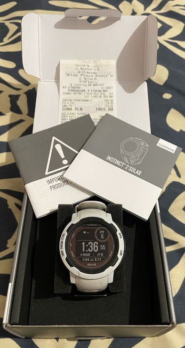 GARMIN INSTINCT 2 SOLAR -> 45MM -> Duża koperta