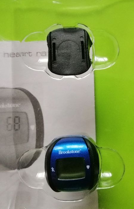 Кольцо, сердечного ритма. Brookstone My Monitor Heart Rate Ring Blue