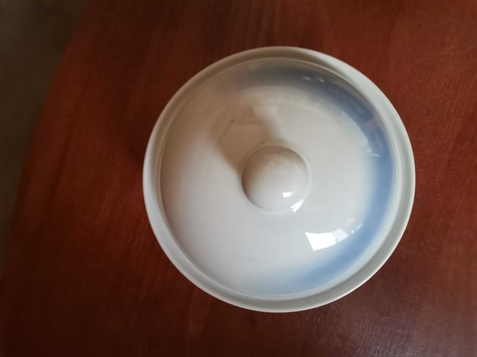 Duża ceramiczna cukiernica