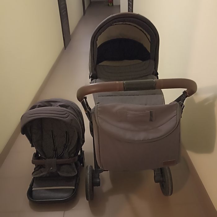 Коляска 2 в 1 Carrello Epica (Карелло Епіка) сірий ( самовивіз)