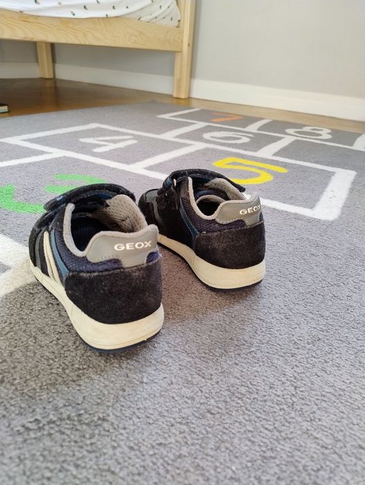 Skórzane adidasy sneakersy Geox r. 28