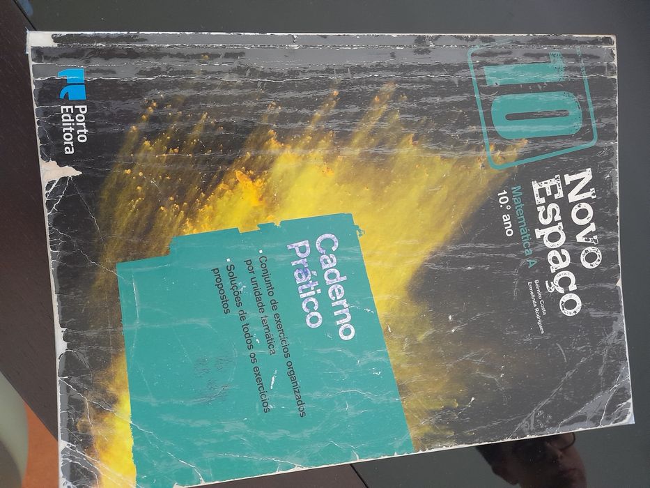 Mnuais Parte 1 e 2 + Livro de Fichas Matemática A - Novo Espaço 10°ano