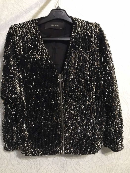 Продам пиджак в паетках Zara