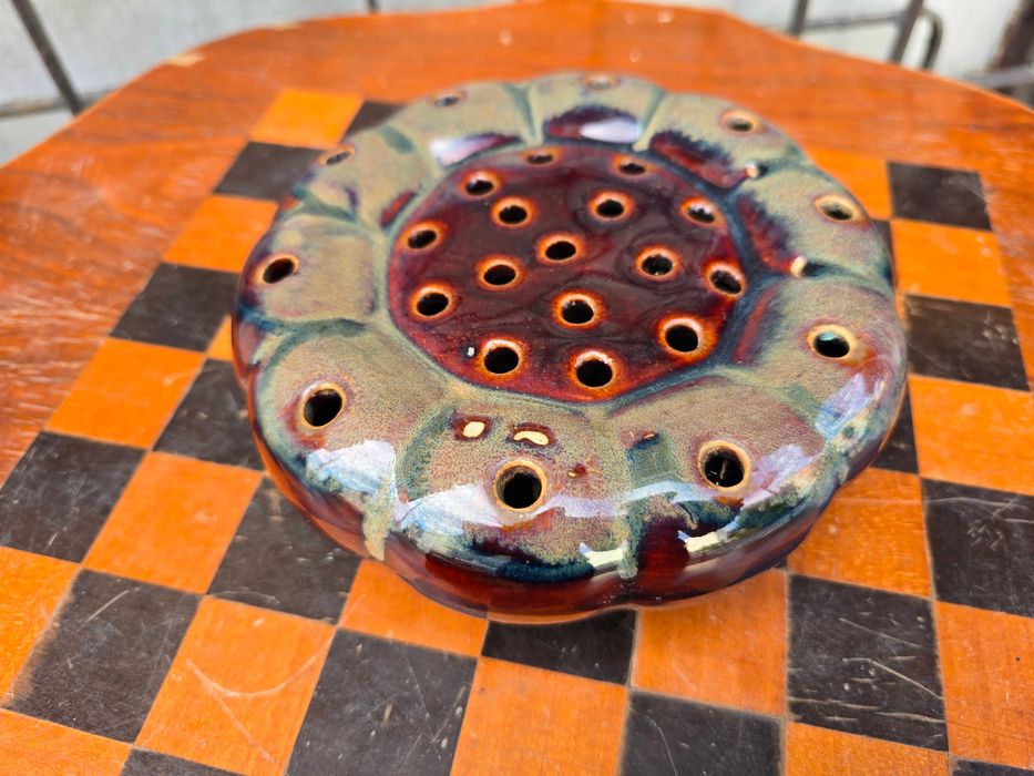 Stara ceramiczna ikebana Bolesławiec