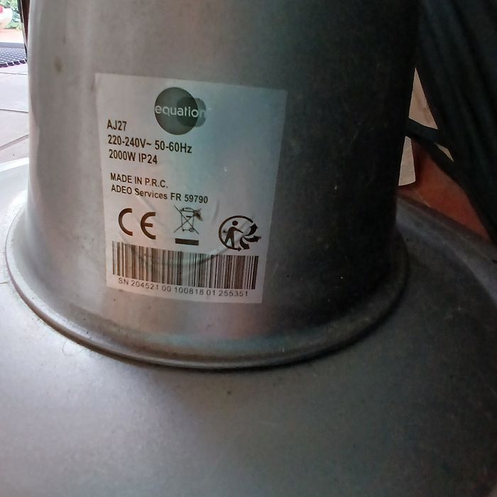 Aquecedor elétrico ext e int