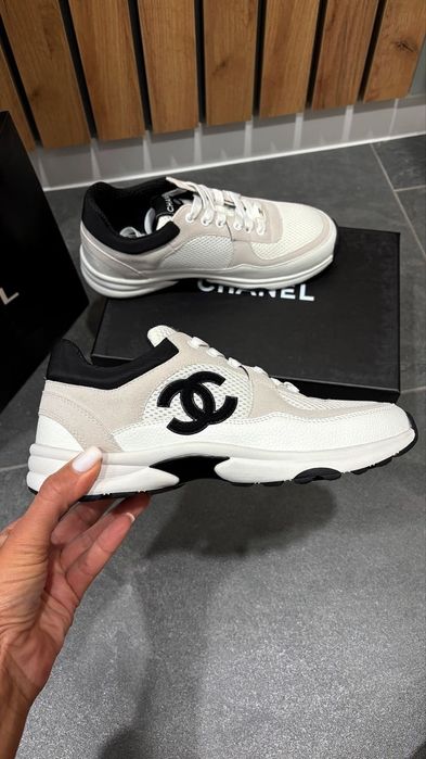 Жіночі преміальні кросівки Chanel premium , кросівки шанель , жіночі
