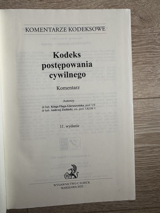 Kodeks postępowania cywilnego