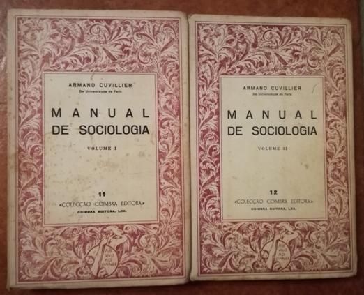 Manual de Sociologia – 1º, 2º Volumes.