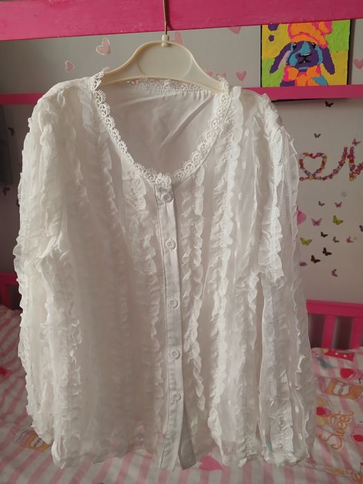 Блузка біла святкова
