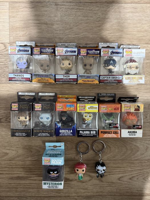 Funko pop брелок фанко поп фигурка в коробке и без