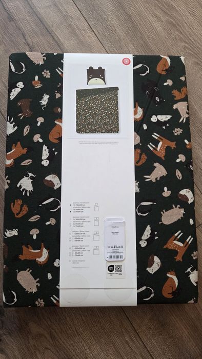 Pościel dziecięca 140x200 komplet leśny