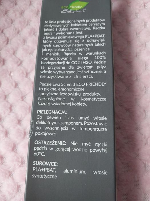 Pędzelek do pudru nowy