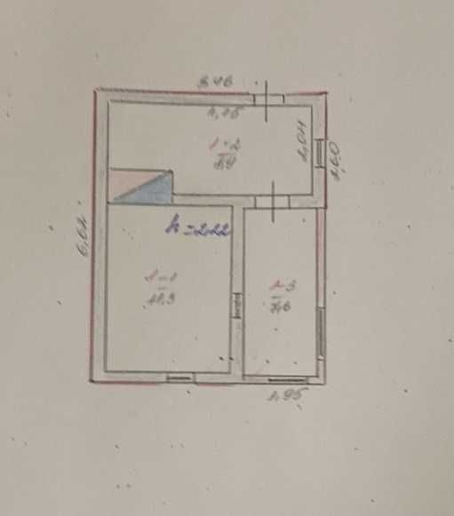 Продам будинок з газовим опаленням по вул. Нижче Польова ( 14 район )