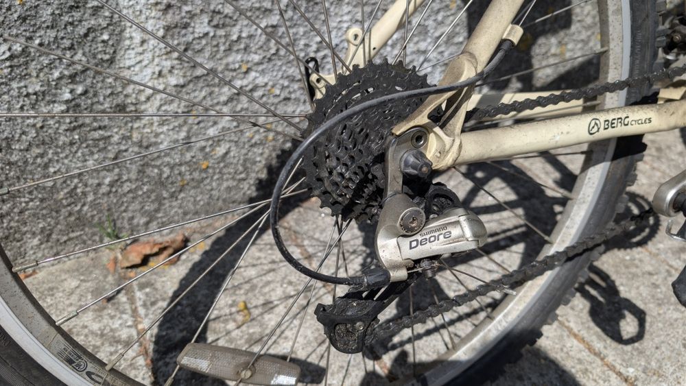 Bicicleta Berg x-pro roda 26, caixa Shimano D'eore 27v