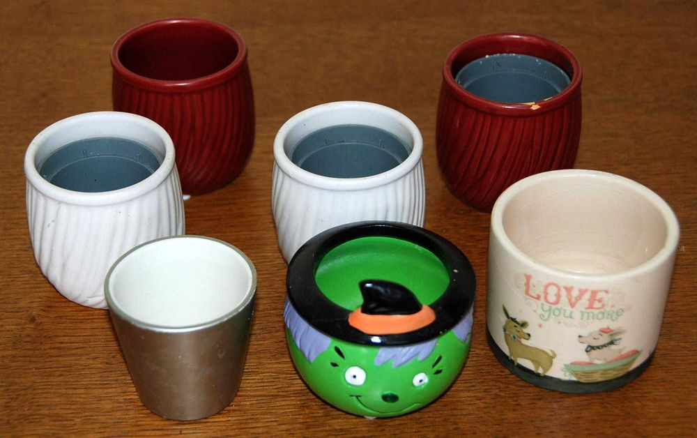 Mały Doniczki  7 szt. ceramika