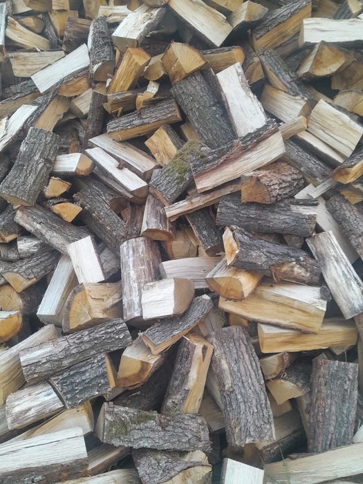 Dąb drewno kominkowe opałowe okazja hit ciepło ognisko ogrzewanie