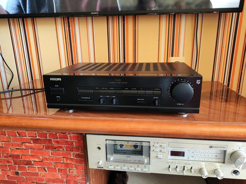 Усилитель Philips FA630, Звук!