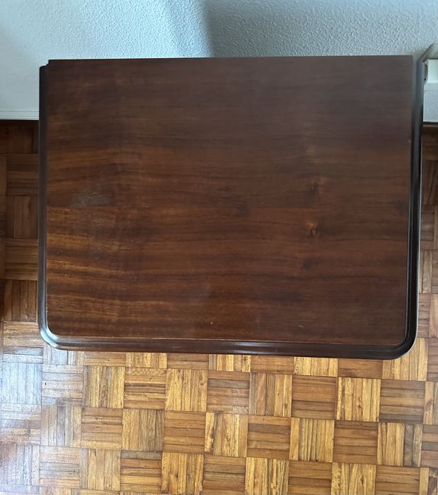 Quarto de casal em mogno - usado (ler até ao fim)