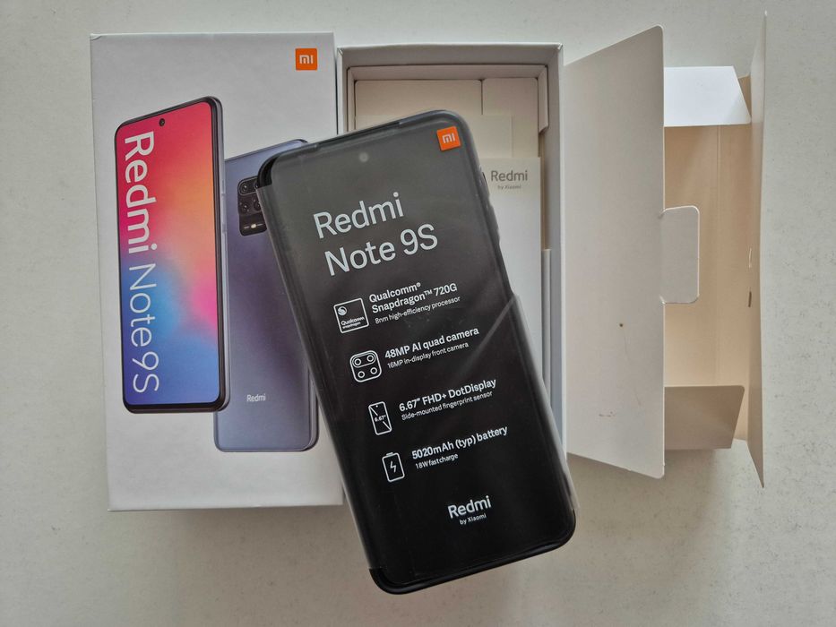 Xiaomi Redmi Note 9s azul Smartphone