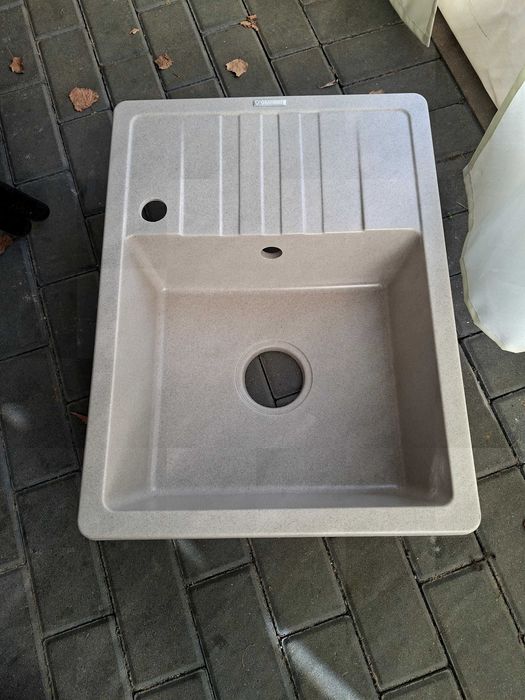 Zlezozmywak nadblatowy granitowy