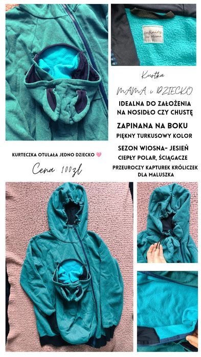 Piękna Bluza/kurtka da DWOJGA