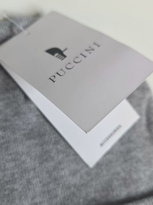Szara Czapka Puccini Zimowa Beanie